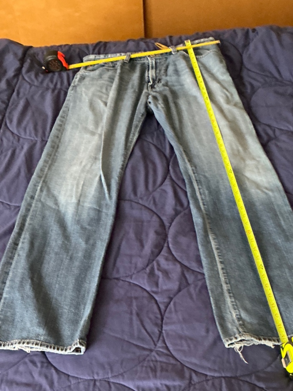 AG Adriano Goldschmied ‘The Hero’ Light Blue Denim Jeans  34x34
